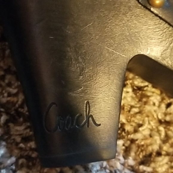 Coach Ileen buckle studded clogs - Picture 7 of 7